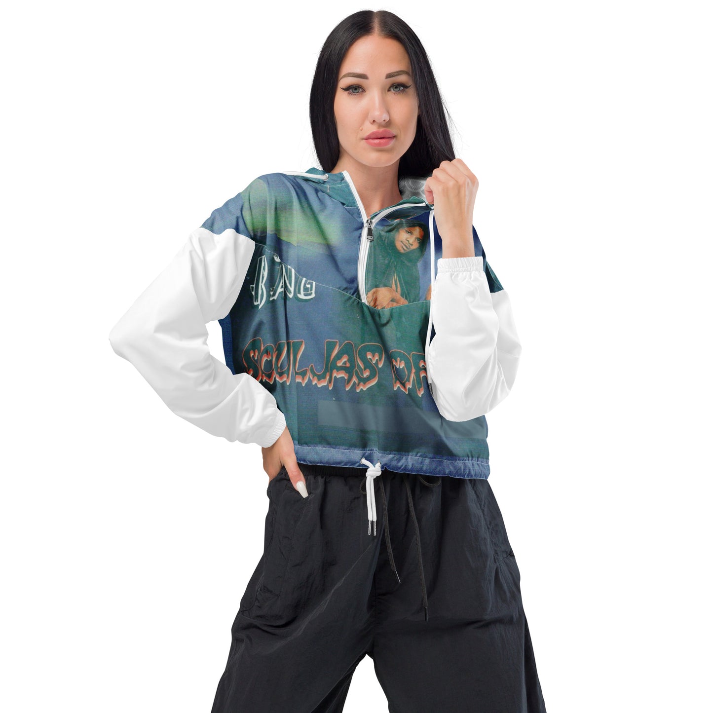 Souljas Of Sorrow Women’s cropped windbreaker