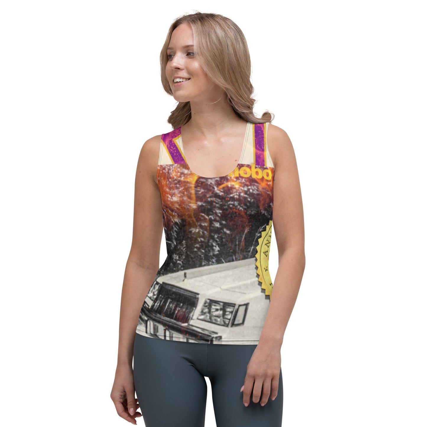 RJ 30th Ann Full Print Tank Top