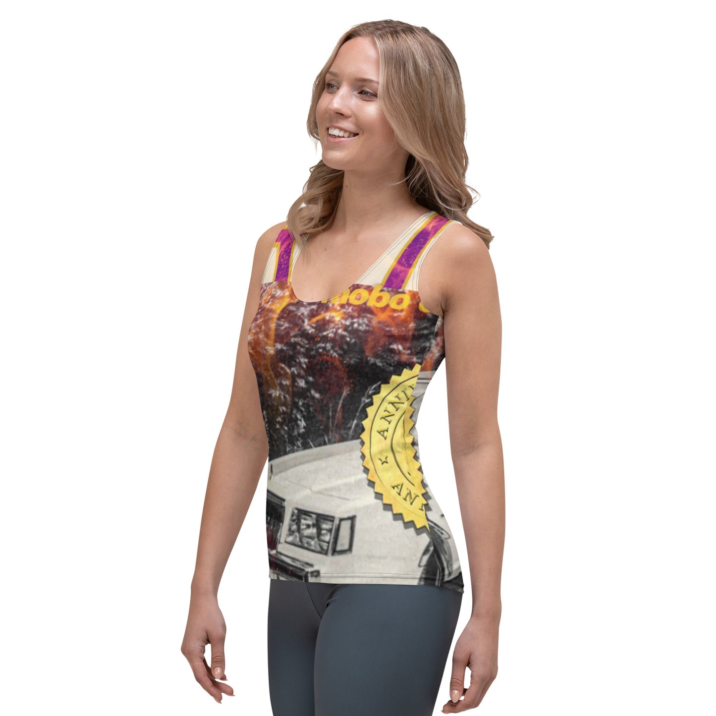 RJ 30th Ann Full Print Tank Top