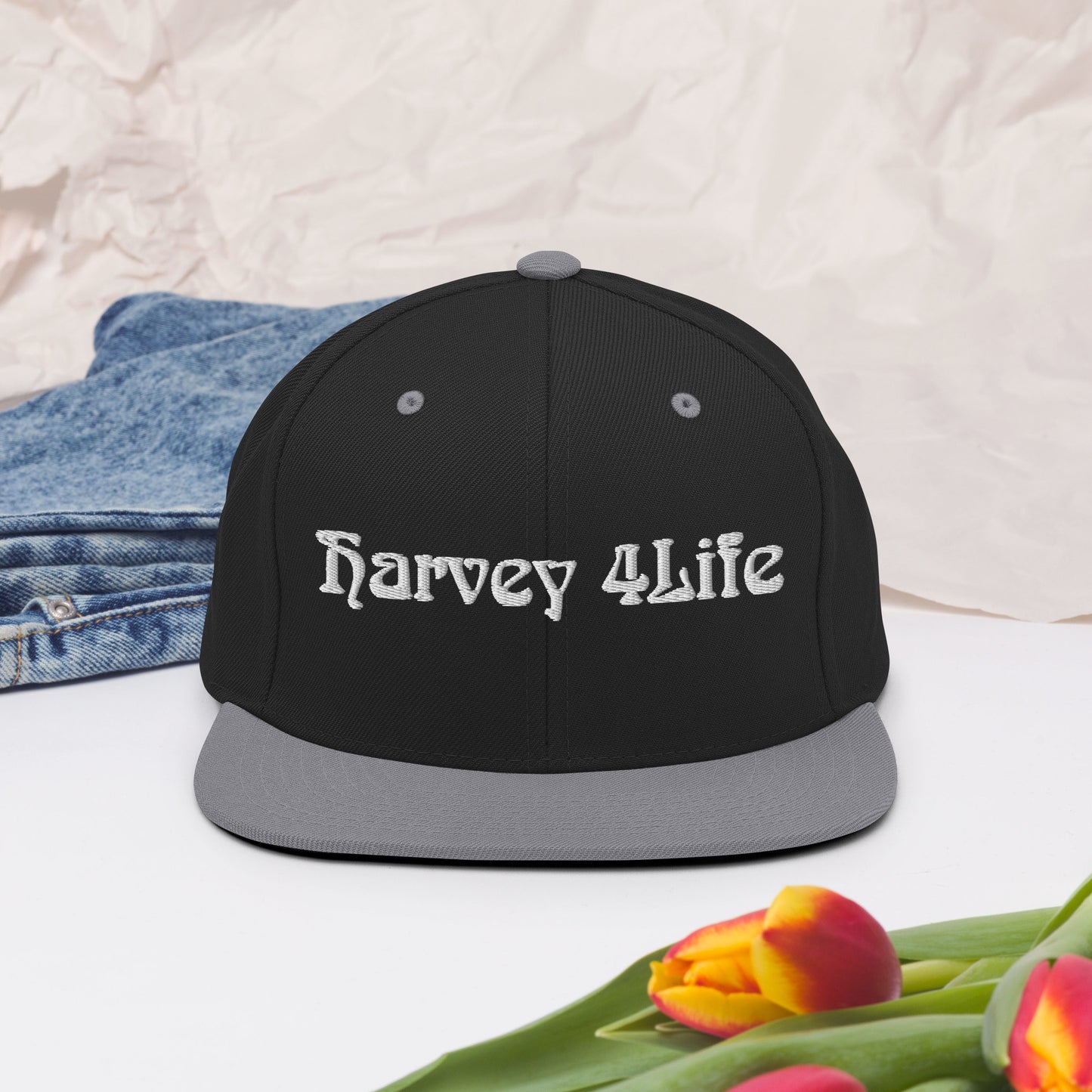 Harvey 4Life Snapback Hat