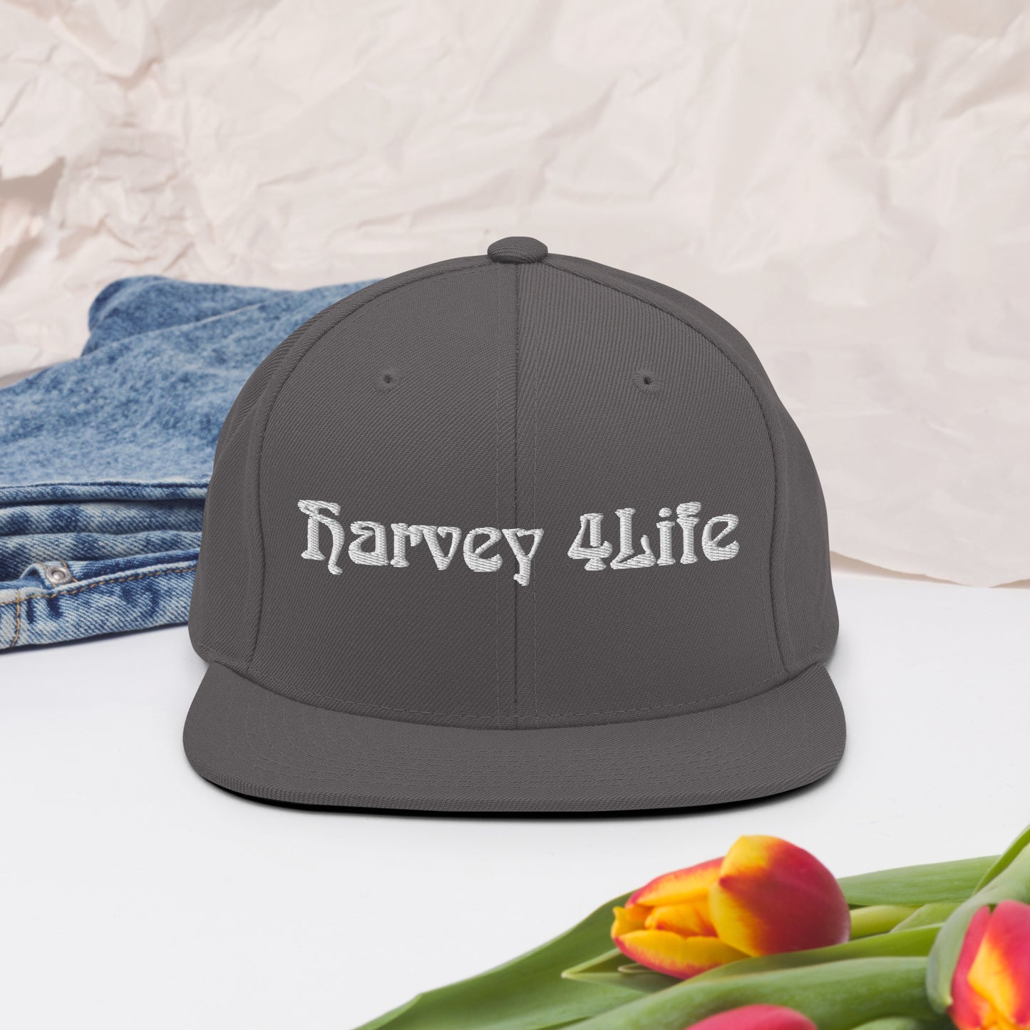 Harvey 4Life Snapback Hat