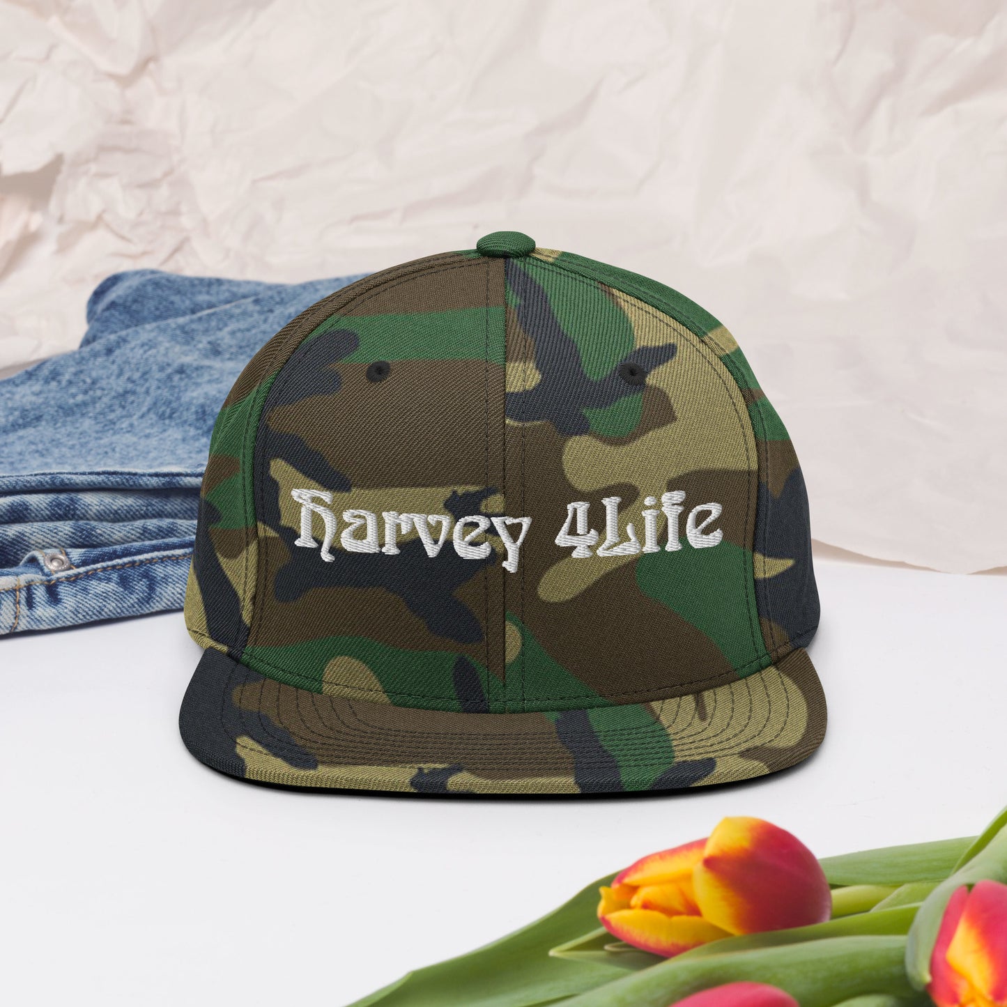 Harvey 4Life Snapback Hat