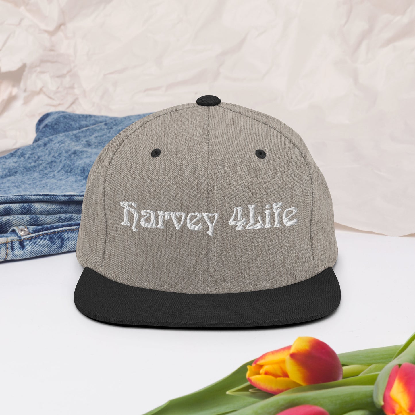 Harvey 4Life Snapback Hat