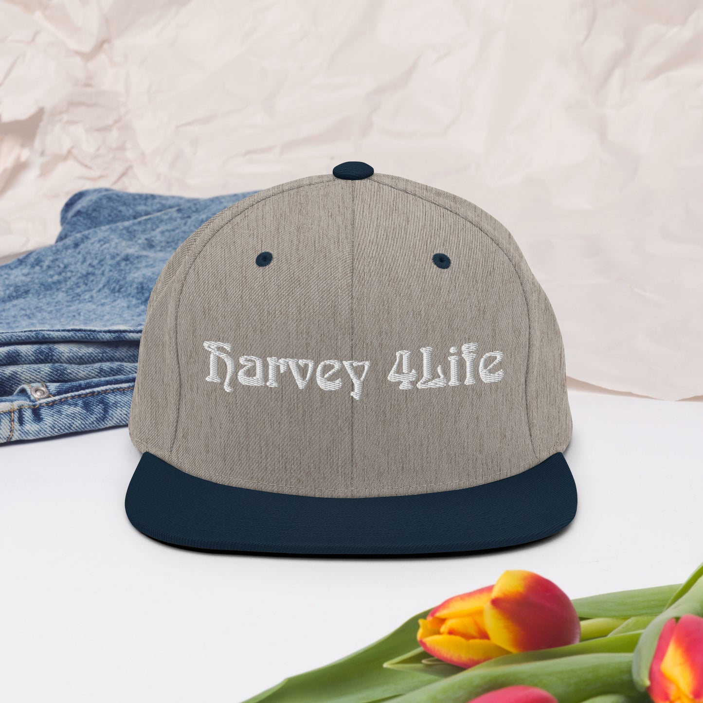 Harvey 4Life Snapback Hat