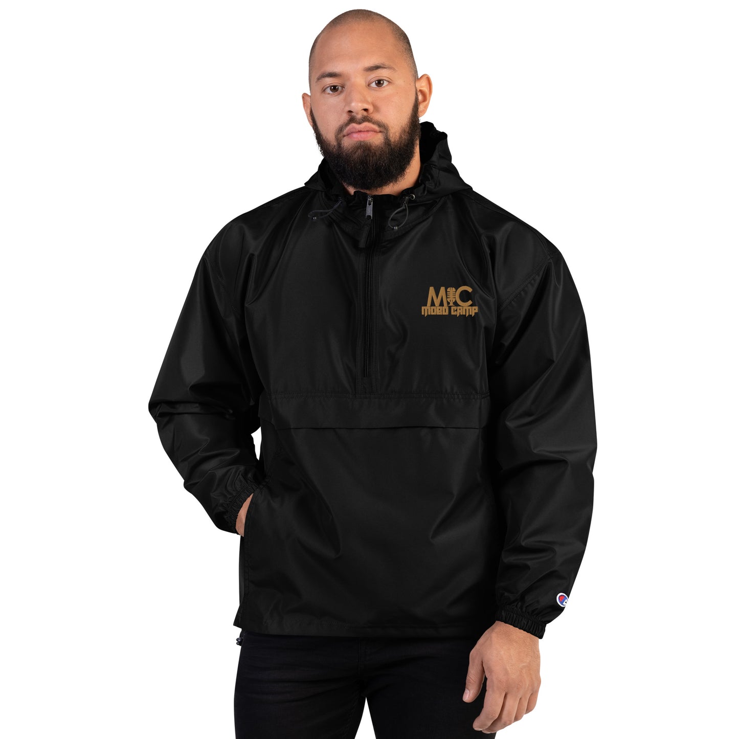 Mobo Camp Classic Embroidered Champion Packable Jacket