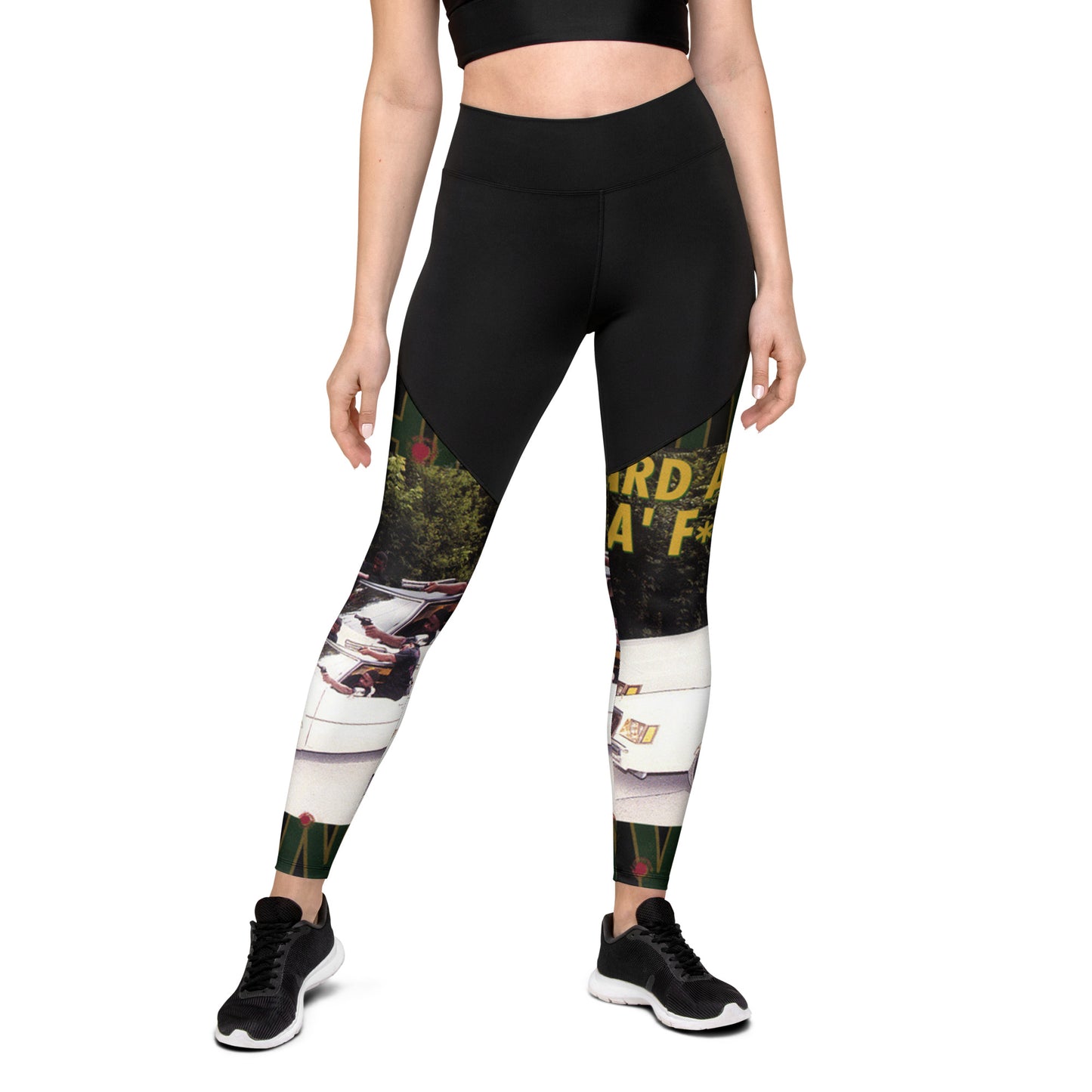 OG Hard As Tha Fk Sports Leggings