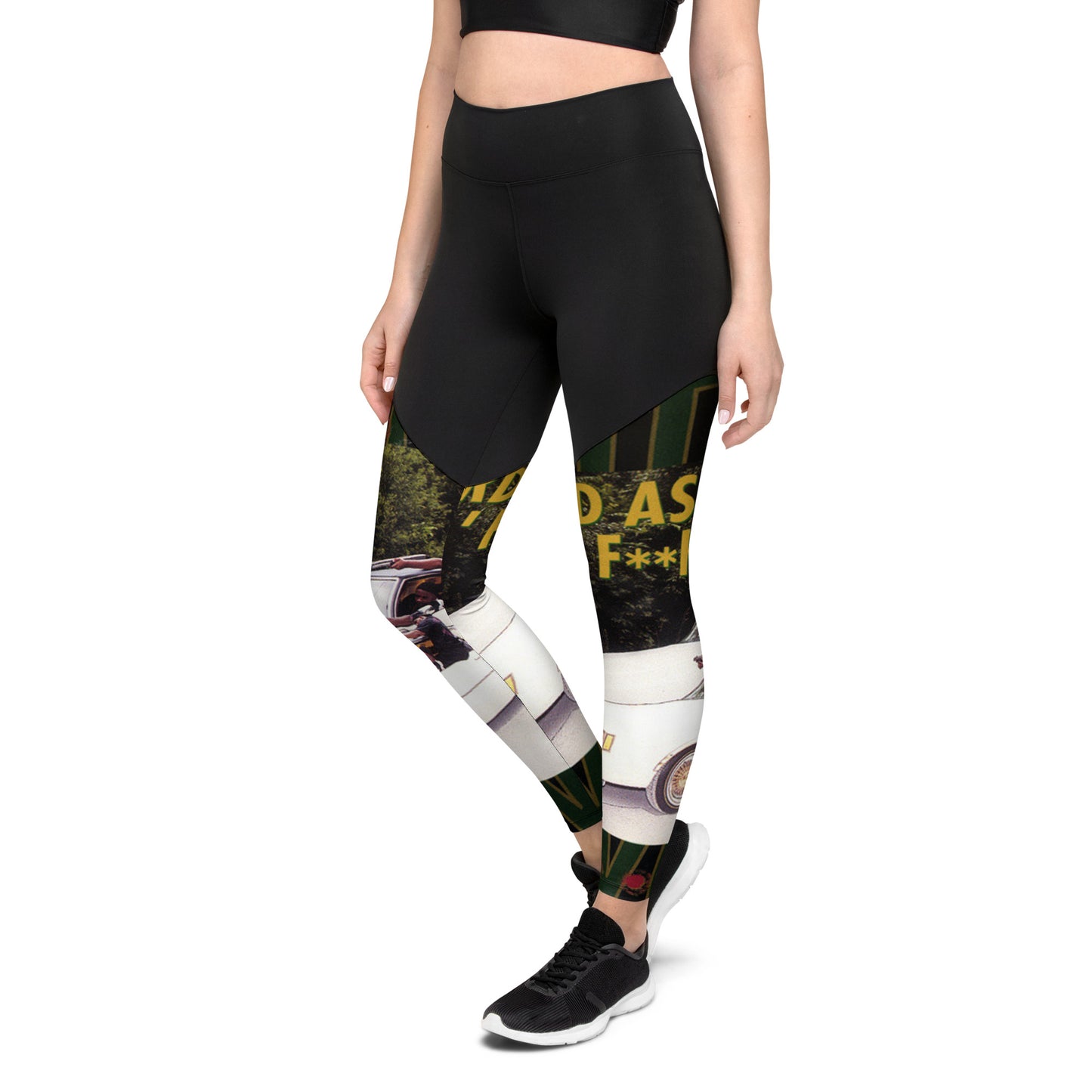 OG Hard As Tha Fk Sports Leggings