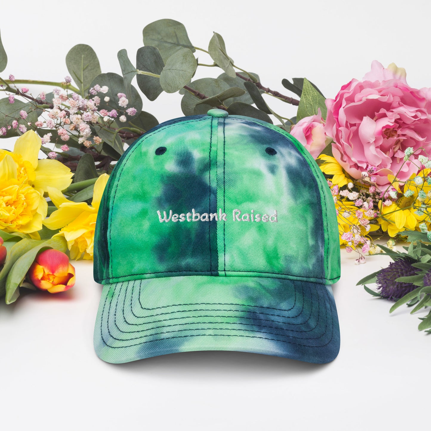 Westbank Raised Tie dye hat