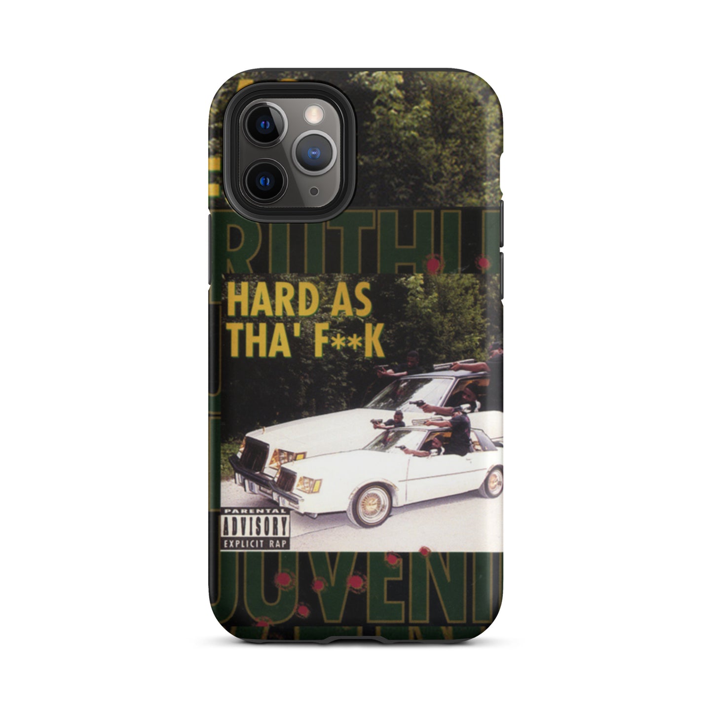 OG Hard As Tha Fk Tough iPhone case