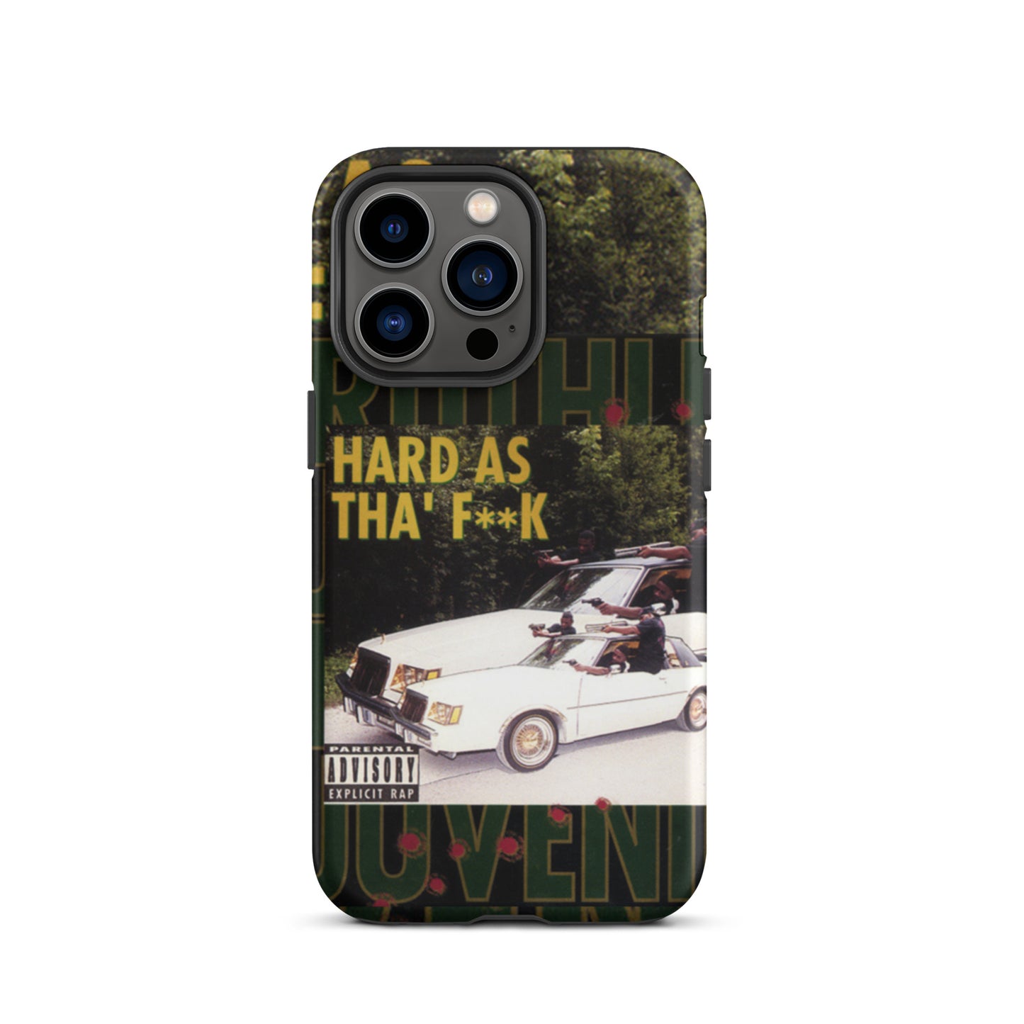 OG Hard As Tha Fk Tough iPhone case