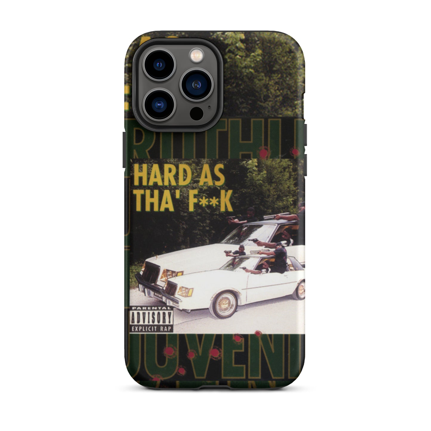 OG Hard As Tha Fk Tough iPhone case