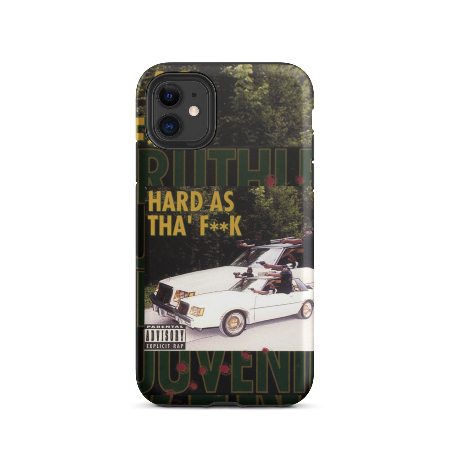 OG Hard As Tha Fk Tough iPhone case