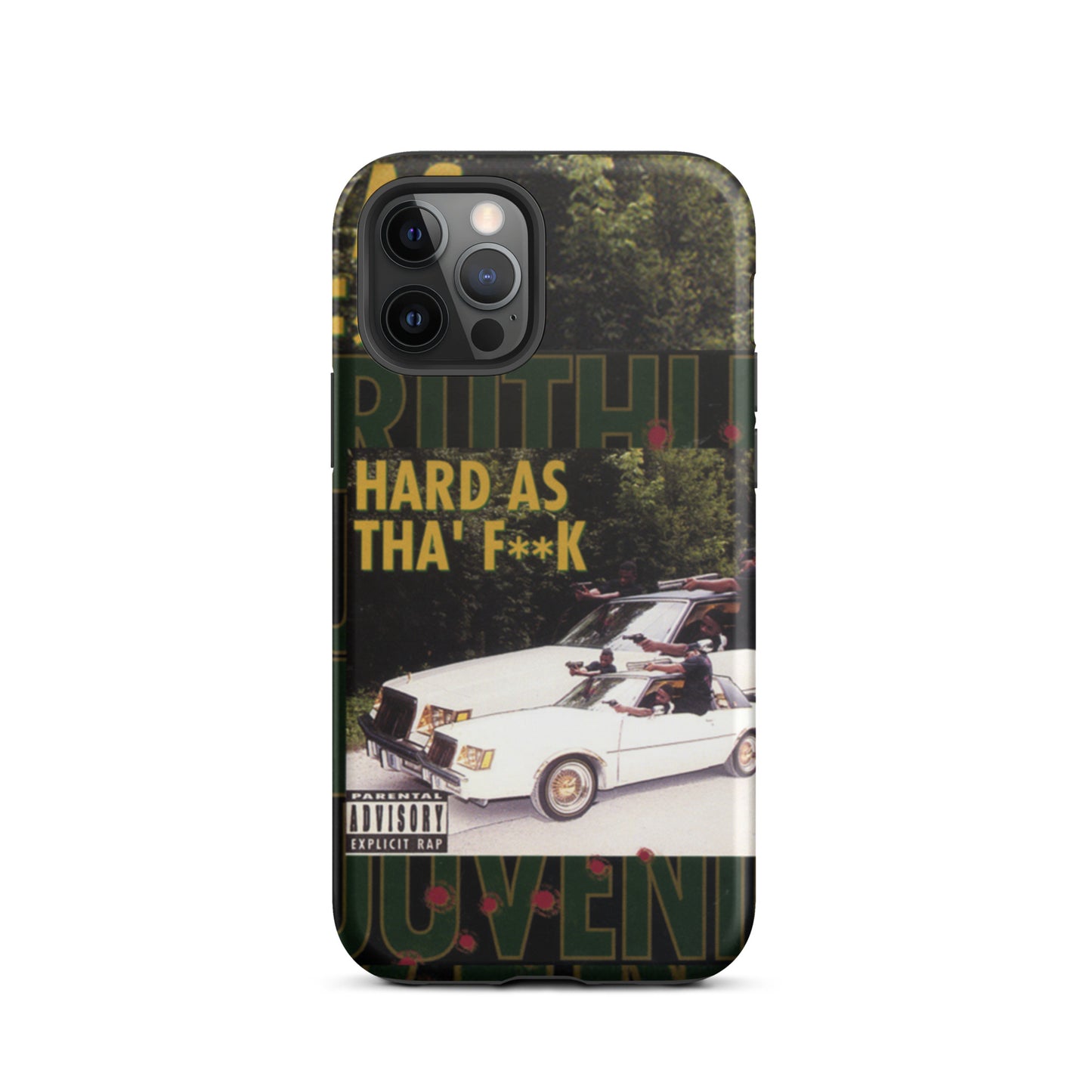 OG Hard As Tha Fk Tough iPhone case