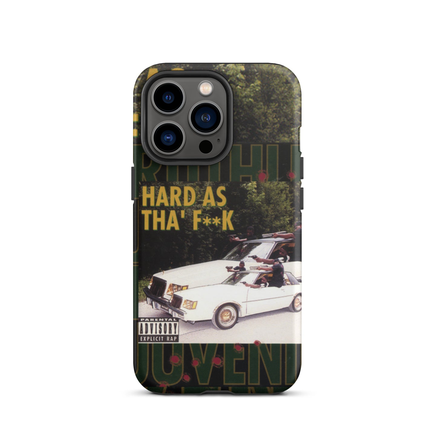 OG Hard As Tha Fk Tough iPhone case