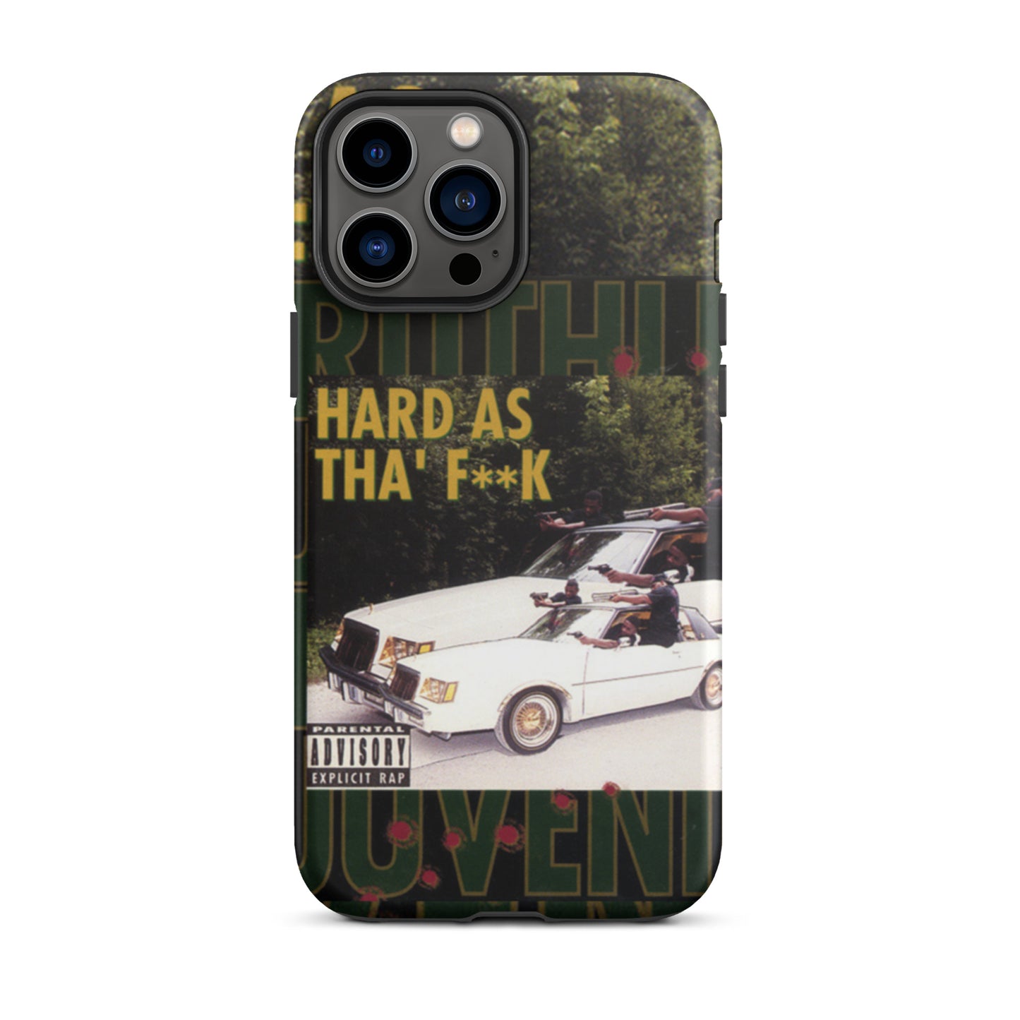 OG Hard As Tha Fk Tough iPhone case