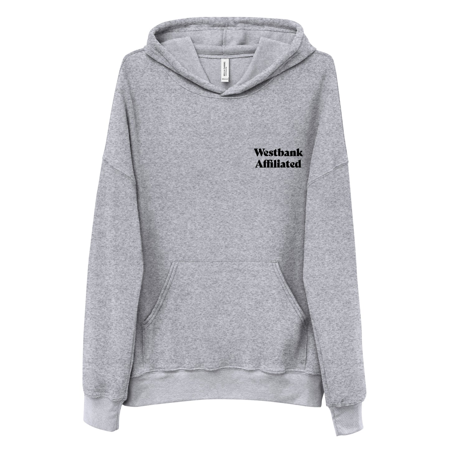 Westank Affiliated LC Unisex sueded fleece hoodie