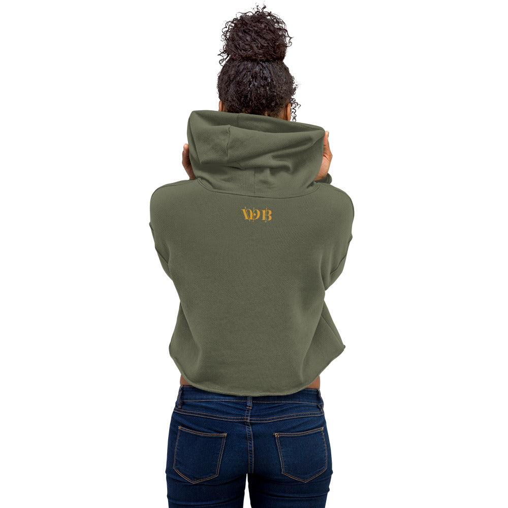 Straight From Tha Woods Crop Hoodie